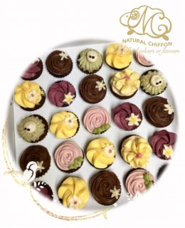 mini cupcake set 6X  朱古力樂園 Chocolate Land